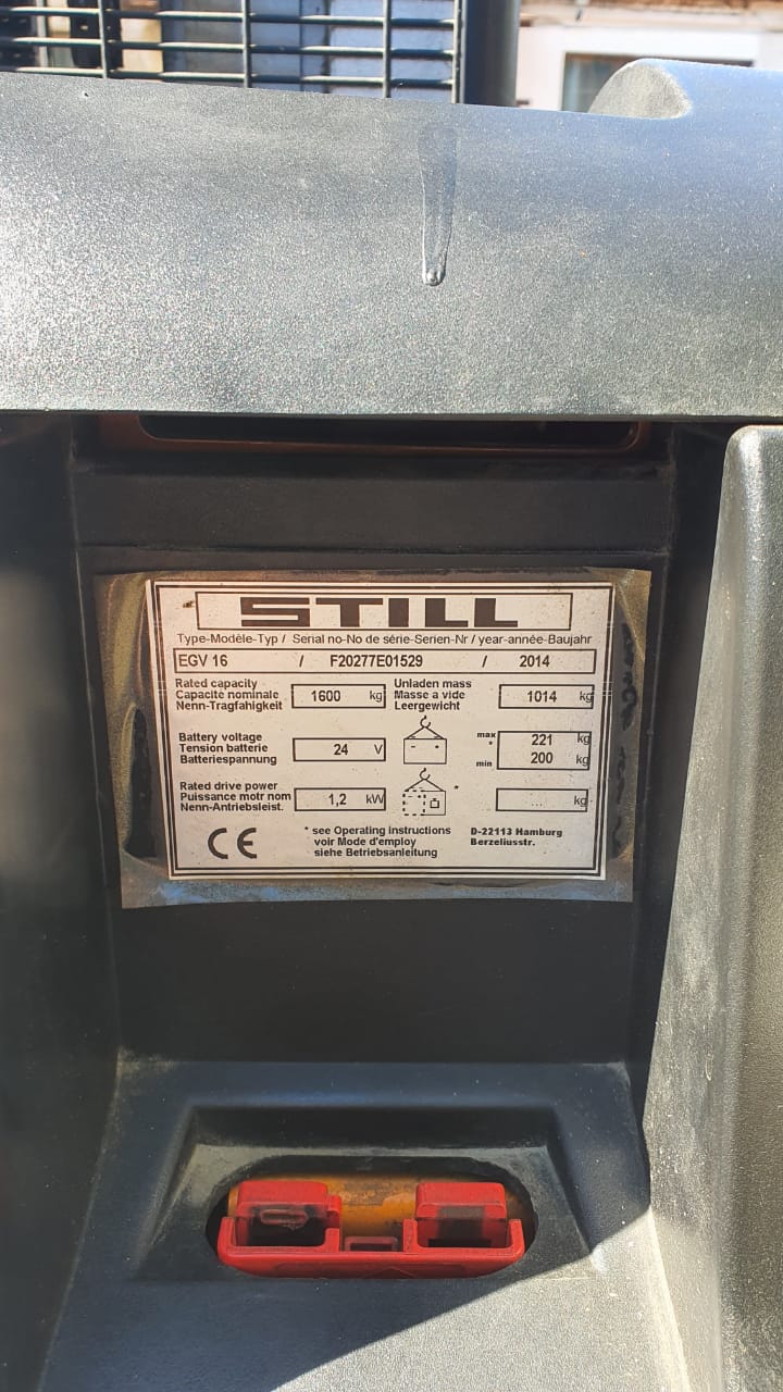 штабелер бу штил